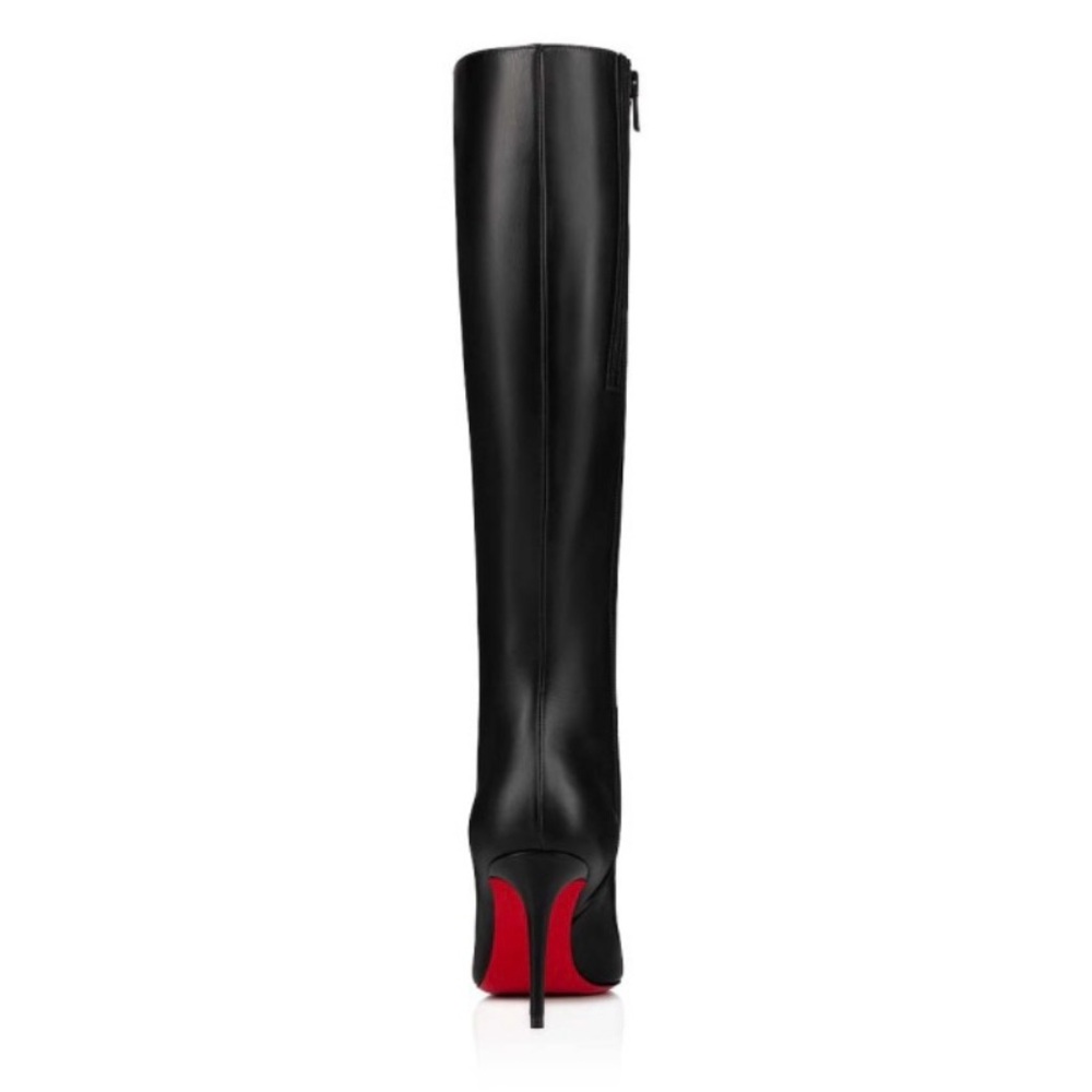 **SOLD** Christian Louboutin Black Calfskin Boots